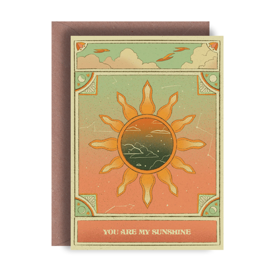 You Are My Sunshine Greeting Card