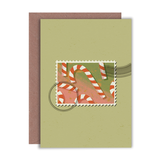 Candy Canes Greeting Card