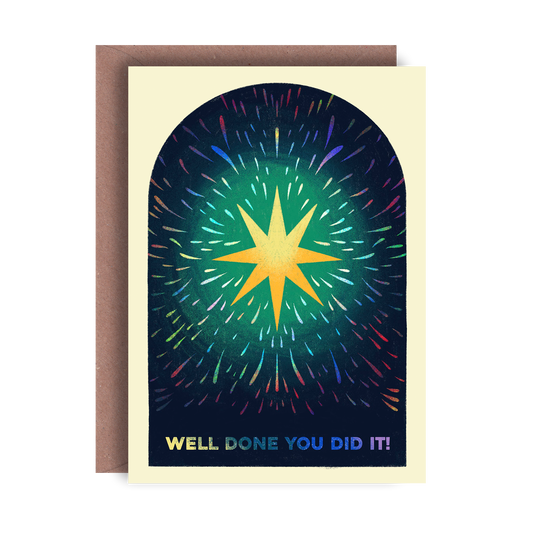 Well Done! Greeting Card