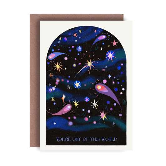 Cosmic Greeting Card