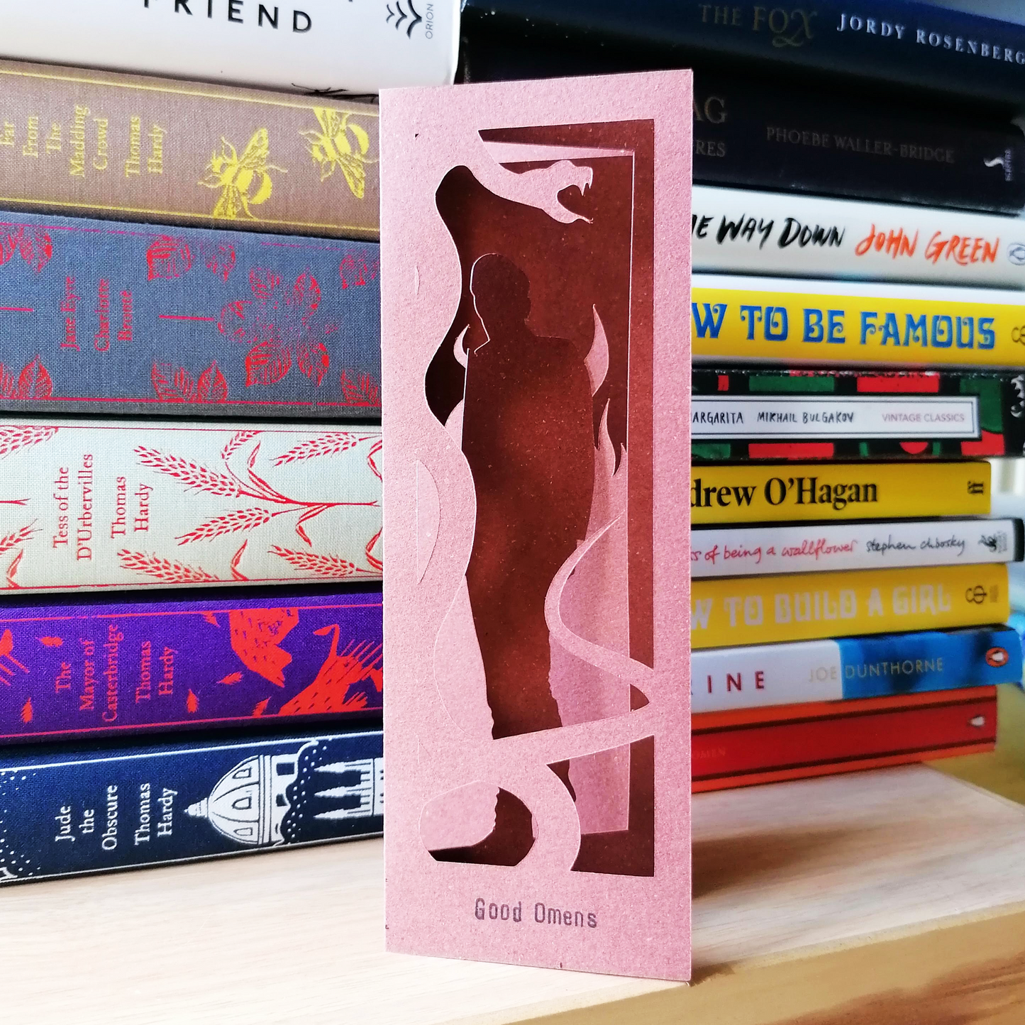 Good Omens 3D Bookmark