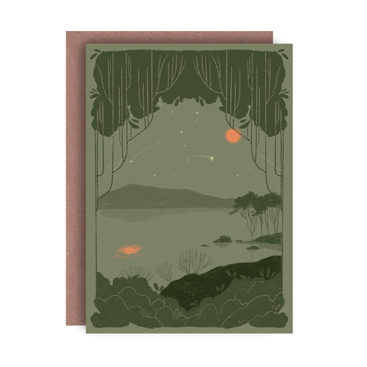 The Lake Greeting Card